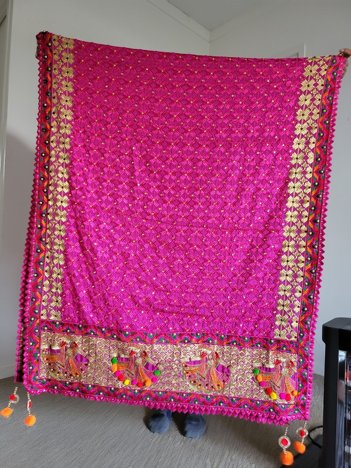Pink Phulkari