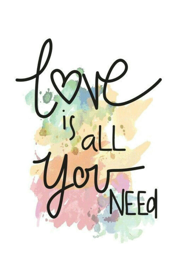 Love is all you need