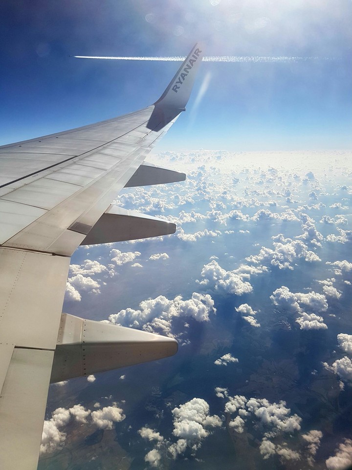 On a plane