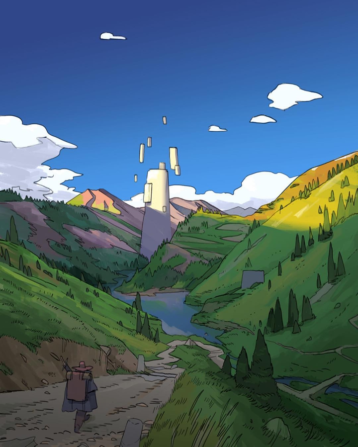 Tower in a distance