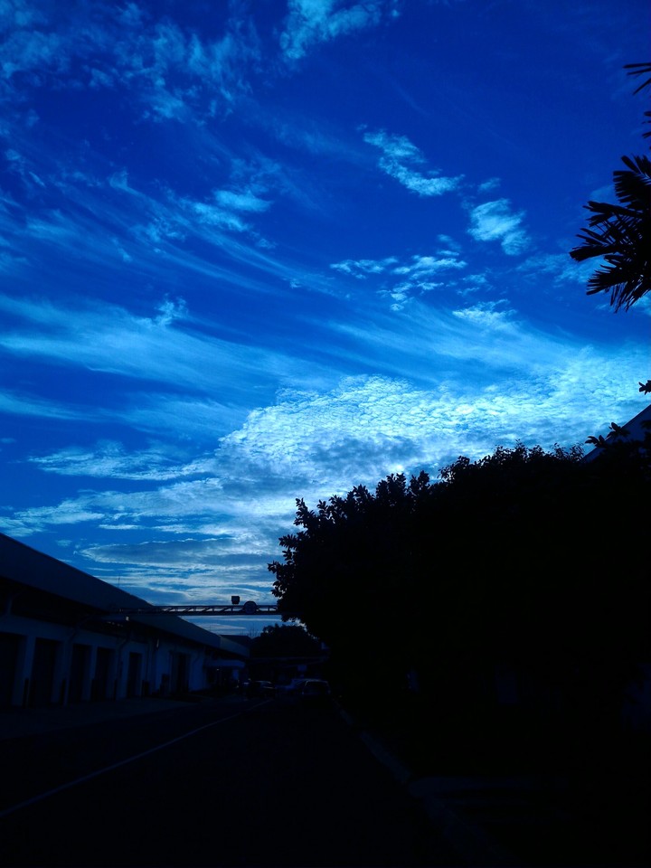 Beautiful blue