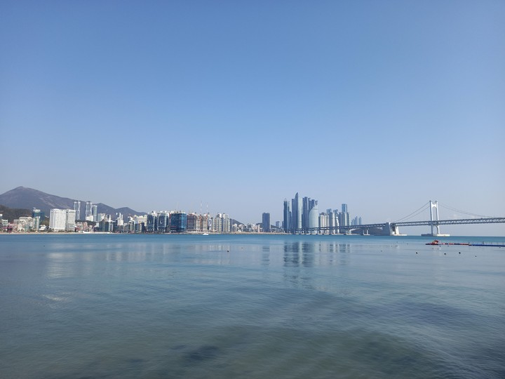 1월 28일 목요일 광안바다