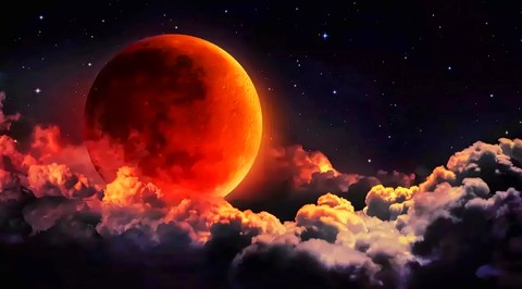 обои astronomy, red