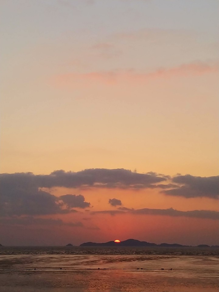 sun set in S.Korea kanghwado