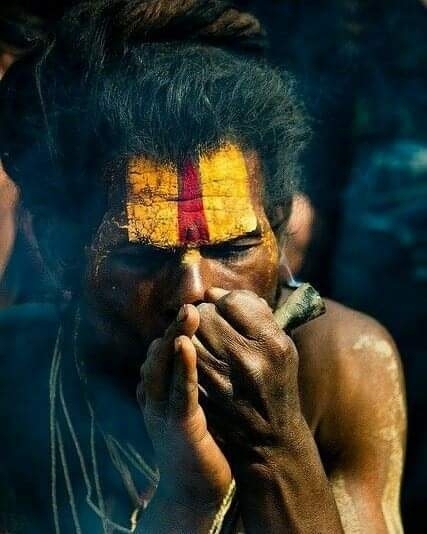 Aghori sadhu