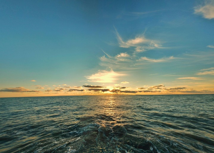 sunset in Sochi