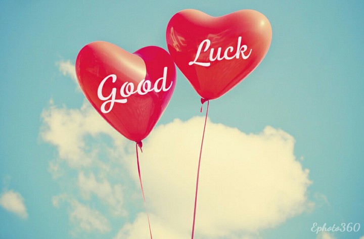 Good luck