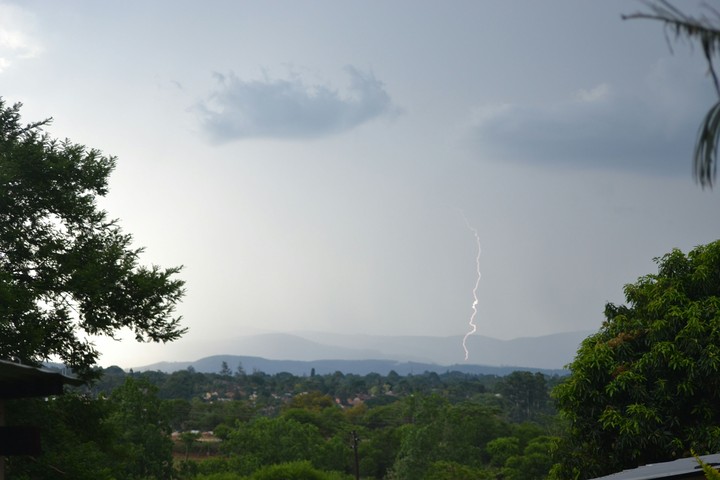 Thunder and lightning, Tzaneen, Limpopo, South Africa