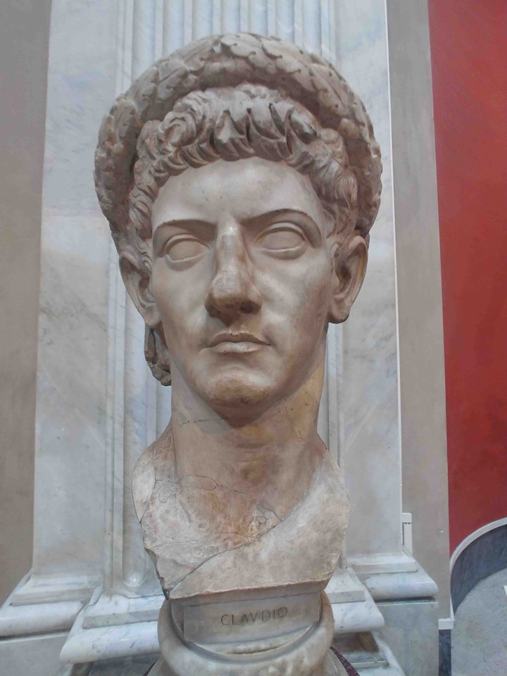 Vatican Museum Emperor Claudius Bust