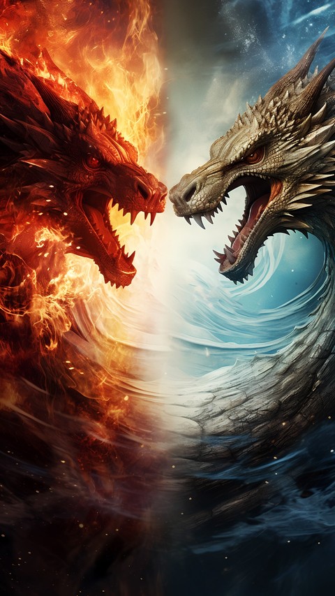 fonds d'écran Mythology, fire