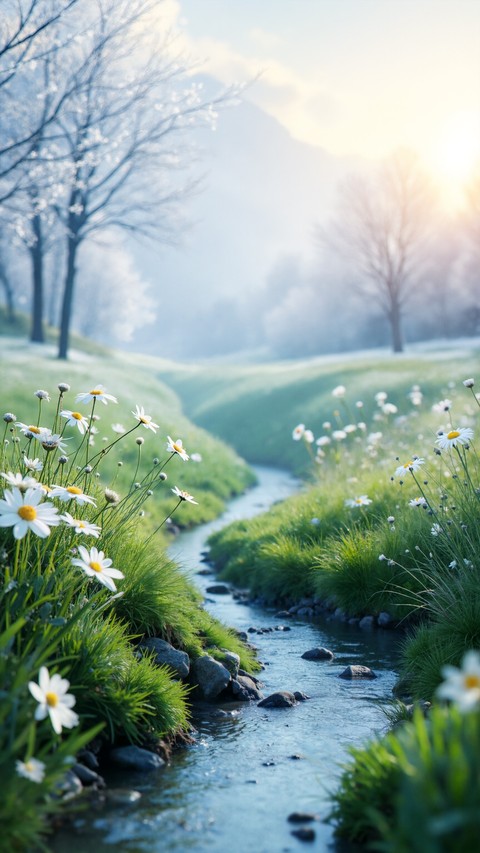 river, Garden wallpapers