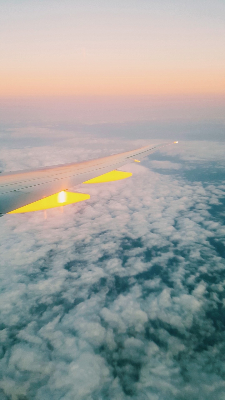 Sunset on the cloud