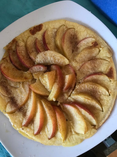 apple met cinnamon