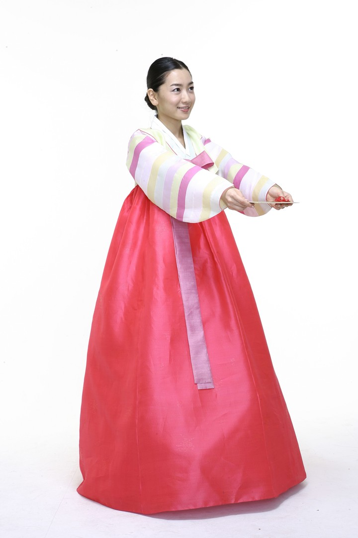 Couple in Korean Dress