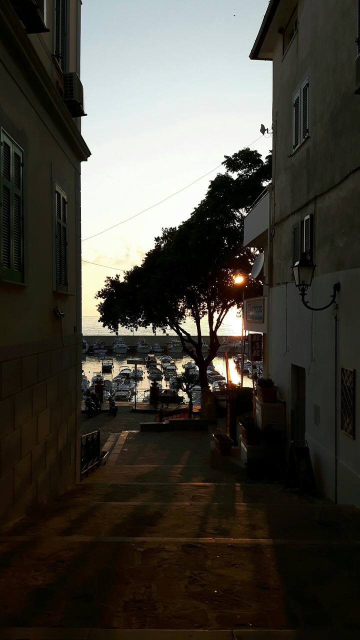 strada per il porto