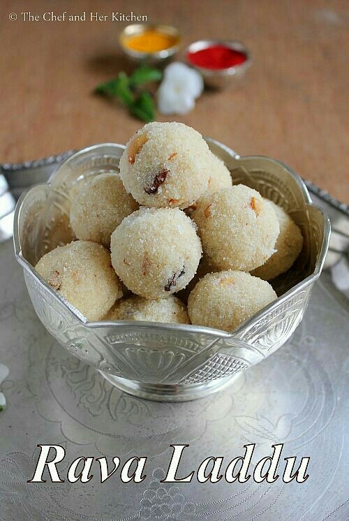 Rava laddu for you dears☺❤
