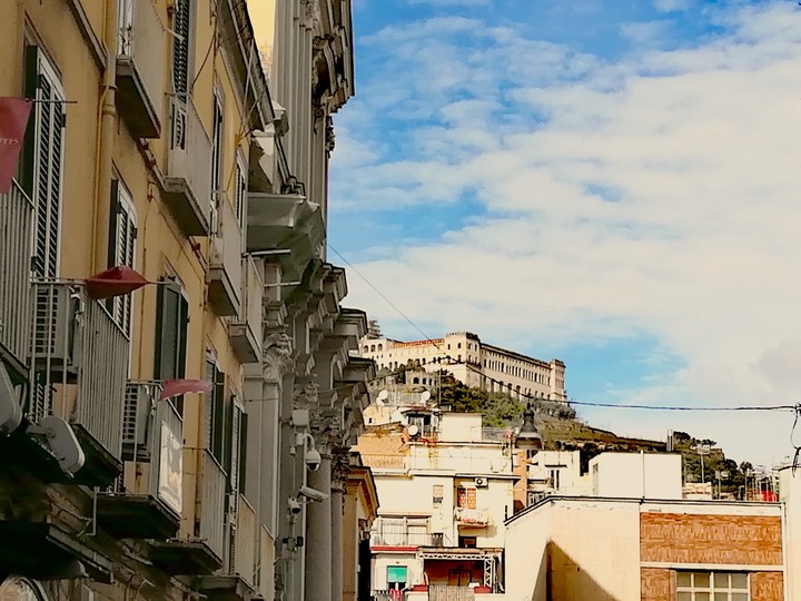 "Da San Martino si vede tutta la città.." #napoli