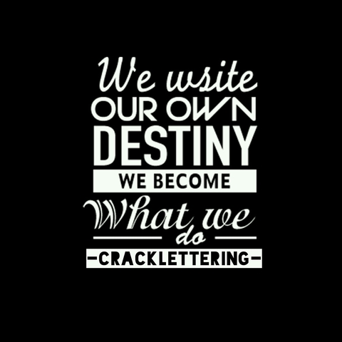 #lettering #cracklettering