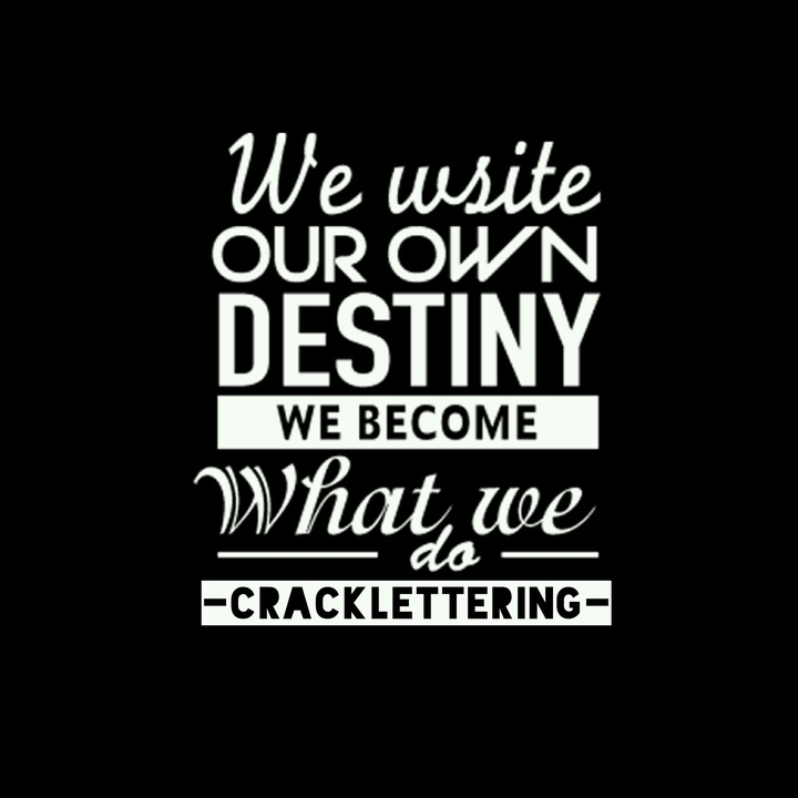 #lettering #cracklettering