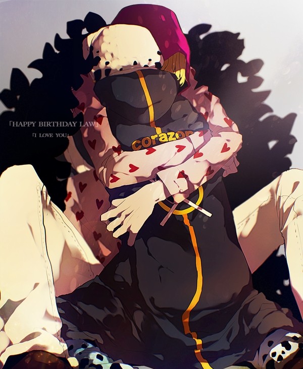 Donquixote Rocinante x Trafalgar D water Law