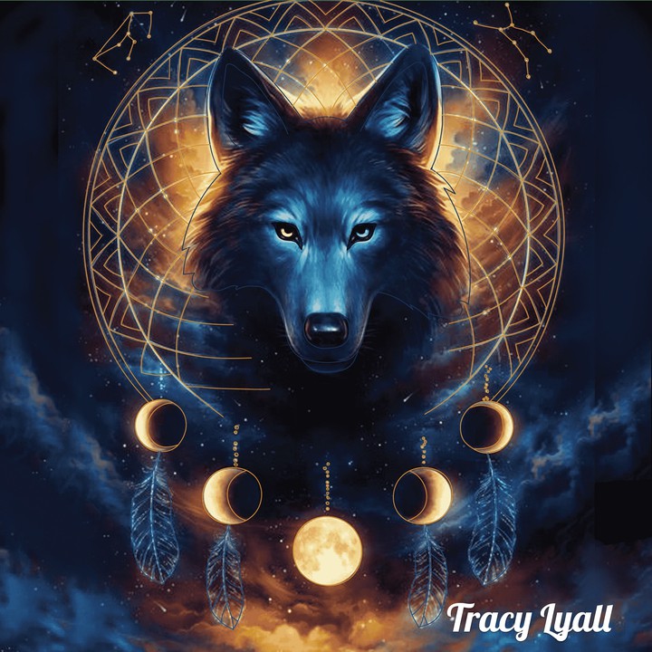 Wolf Suncatcher