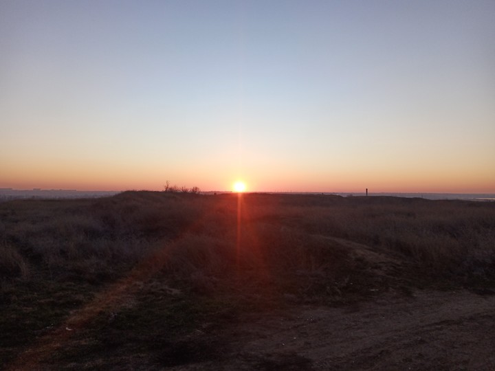 на горе