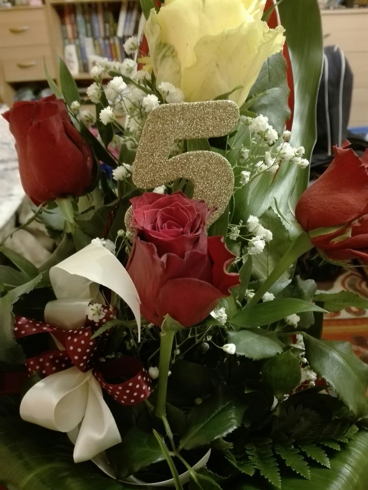 five year  together