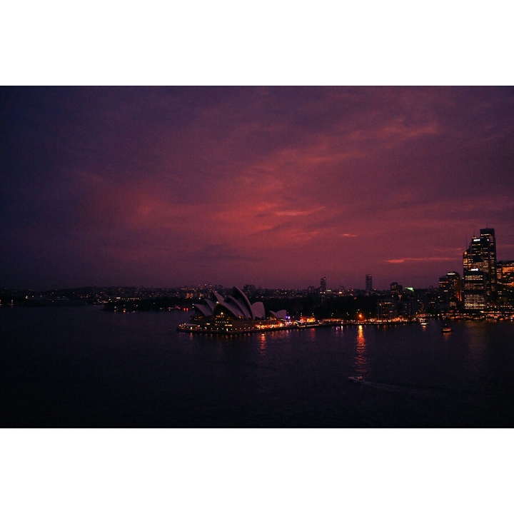 Sydney at night