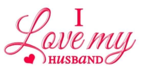 I love my Husband