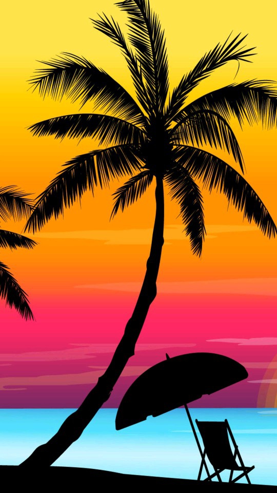 repos à la plage