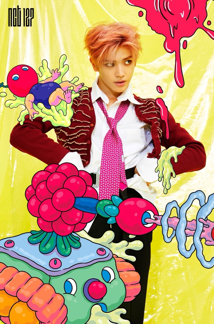 taeyong cherry bomb teaser photo pink