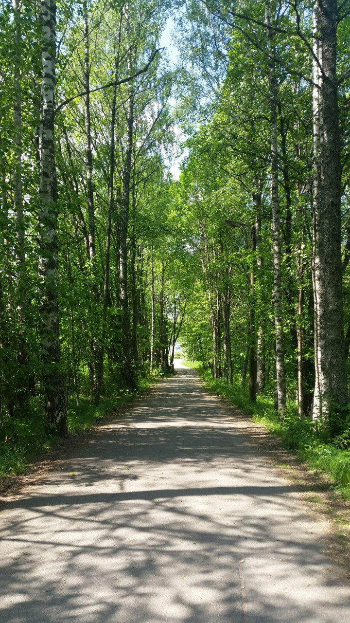 walking along...