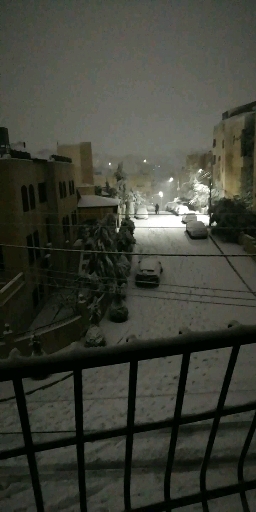 huge snow from my home