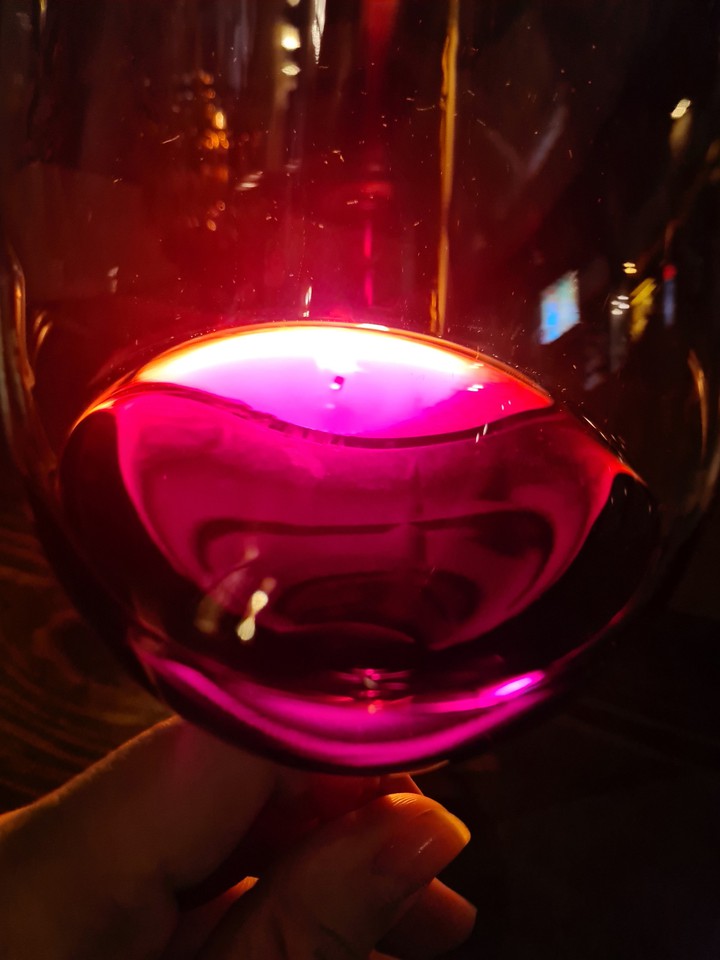 candle wine
