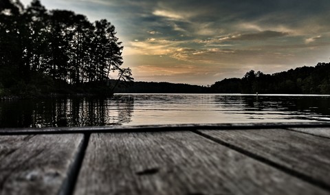 Beauty of a lake is unmatched....