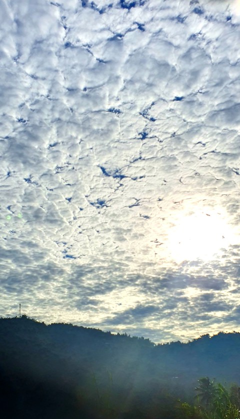 A different and beautiful sunrise.
