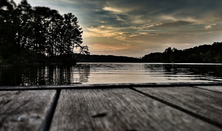 Beauty of a lake is unmatched....