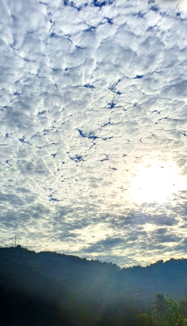 A different and beautiful sunrise.