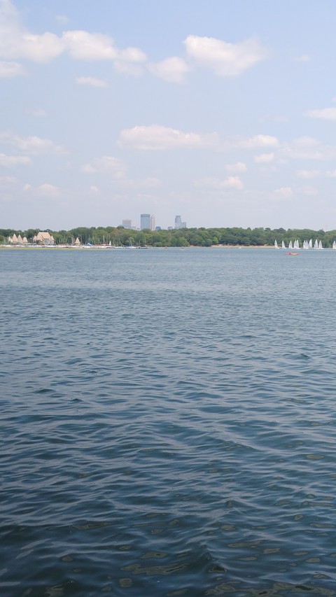 Minneapolis from Lake Harriet