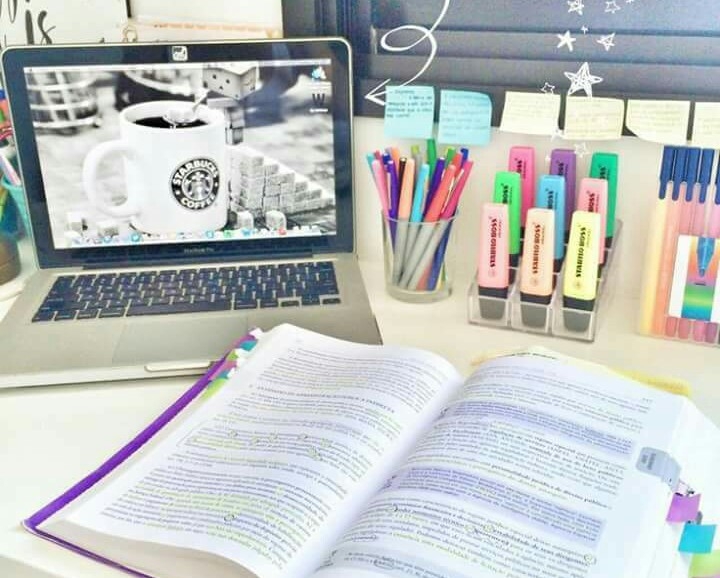 studying