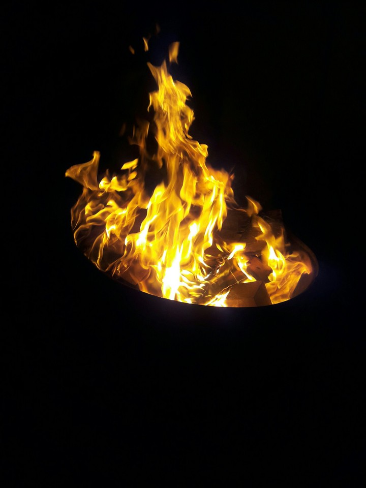 Night time BBQ