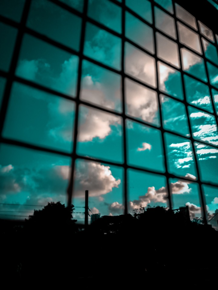 blue sky
