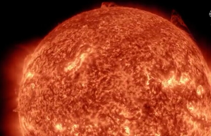 the sun