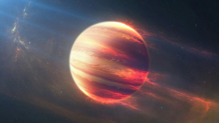 Space Fire Planet 4K