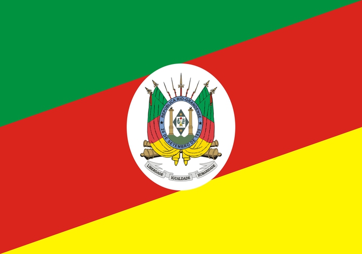 Flag of rio grande do sul