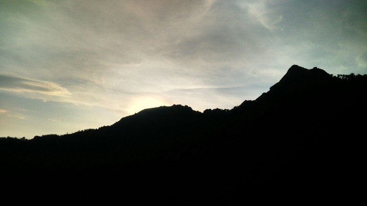 Mountains And The Beautiful Sky