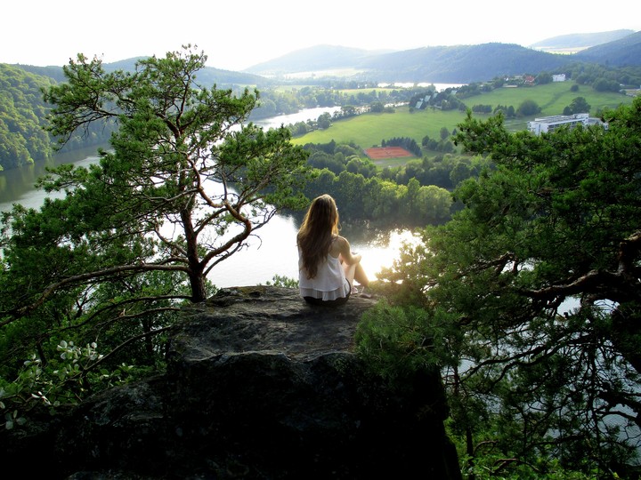 girl who loves nature