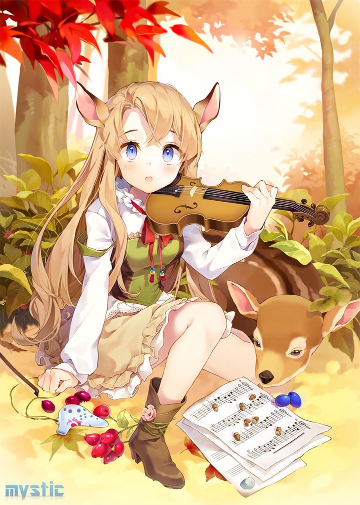 Anime Girl Nature