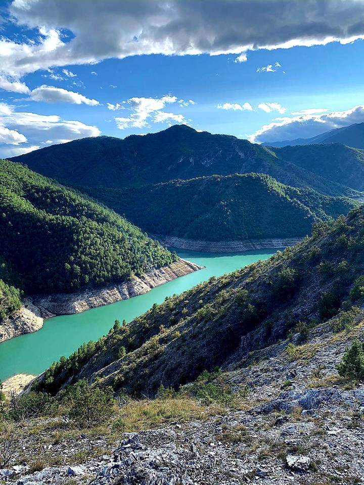 Mountain and River