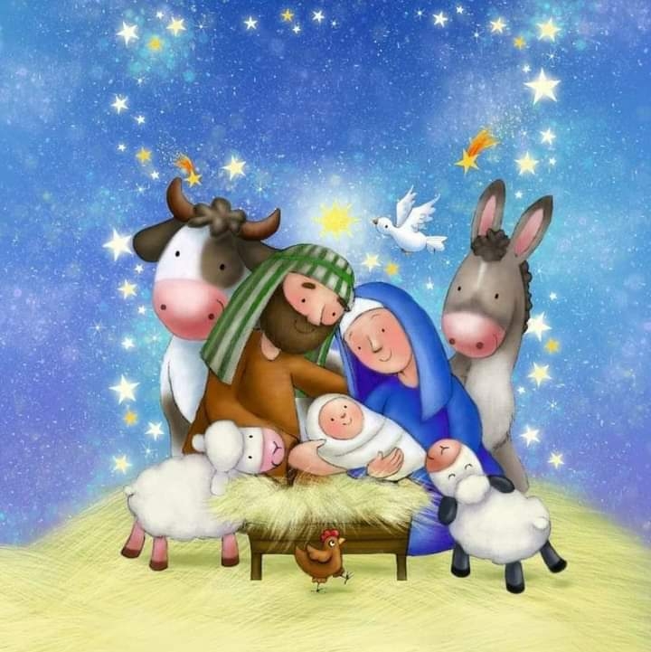 o menino jesus nasceu no coração de quem acredita nele